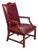 Hancock & Moore Chippendale Mahogany Desk Chair Armchair For Sale
