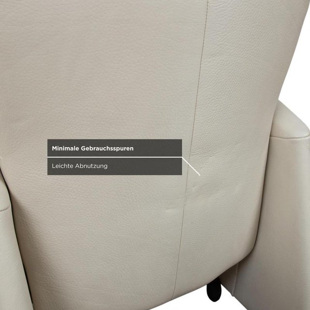 JR 2700 2-Seater Sofa and Lounge Chair Cream Leather from Jori, Set of 2 For Sale - Image 18 of 18