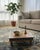 Hand-Painted Mango Wood Bajot Table – Mandala Boho Coffee Table Plant Stand For Sale - Image 4 of 8