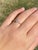 The All In: Vintage Two Tone Signed Engagement Ring With Natural Diamonds For Sale - Image 11 of 11