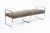 Antique Hoffmann Bauhaus Daybed Bench for Howell, Art Deco Chrome Tubular Steel Bench, 1940s For Sale In Detroit - Image 6 of 14