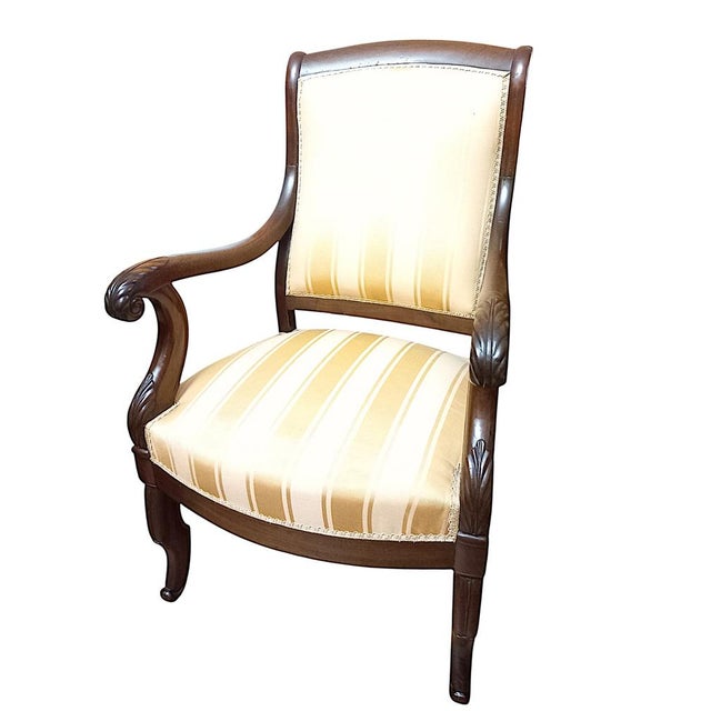 Restoration Armchairs, 1830s, Set of 2 For Sale - Image 12 of 18