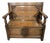 Vintage Oak Monks Bench, 1920 For Sale