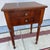 A Antique Walnut and Mahogany Sheraton 2 Drawer Side Table, Circa 1830’s For Sale - Image 9 of 12