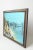 Mid-Century Modern Mid 20th Century Abstract Acrylic Painting of a Pier, Framed Signed For Sale - Image 3 of 6