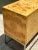 Tan Vintage Bernhardt “Flair” Burl Wood Credenza on Chrome Base For Sale - Image 8 of 12