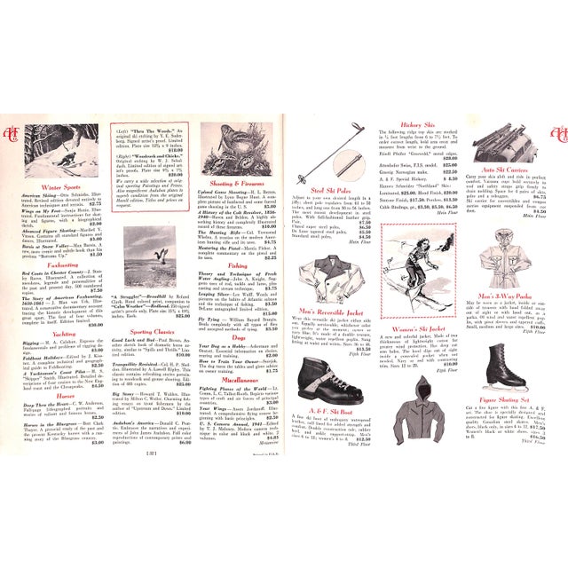 Abercrombie & Fitch the Christmas Trail 1940 Catalog For Sale In New York - Image 6 of 12