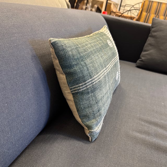 2020s Bespoke Woven Decor Pillow For Sale - Image 5 of 12