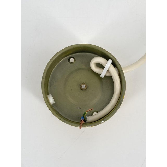 Yellow Space Age Ball Lamp with Magnet by Compadori Reggiani, 1970s For Sale - Image 8 of 16