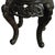 Mid 20th Century Mid 20th Century Carved Chinese Side Table For Sale - Image 5 of 8