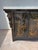 Vintage Chinese Black Lacquer Chinoiserie Sideboard W/ Hand-Painted Gilt Decoration For Sale - Image 9 of 15