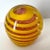 Yellow Yellow Swirl Art Glass Paperweight For Sale - Image 8 of 11