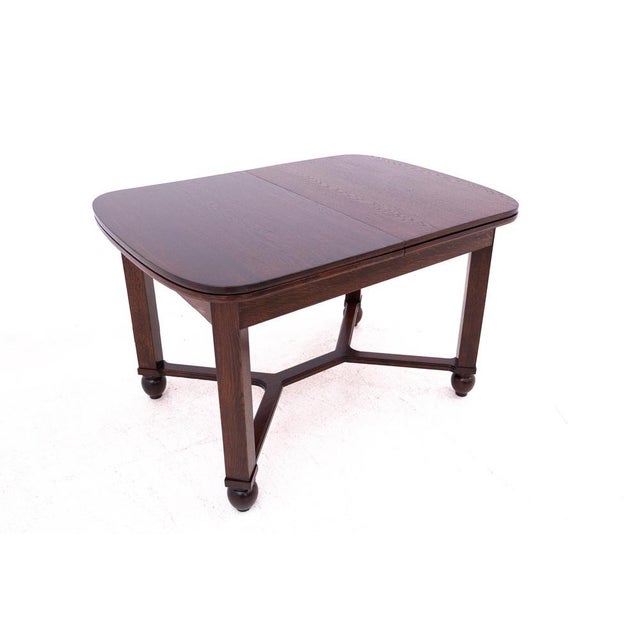 Art Nouveau Table with Chairs, Poland, 1930s For Sale - Image 17 of 18