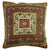 Large Pillow made from a vintage Turkish Bergama rug. 20'' x 20''