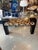 Brown Marquis Collection Beverly Hills Wall Mirror Stone Pen Coconut Shell Wood For Sale - Image 8 of 13