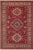 Rustic Super Kazak Red/Beige Wool Rug - 4'9'' X 6'8'' For Sale - Image 10 of 10