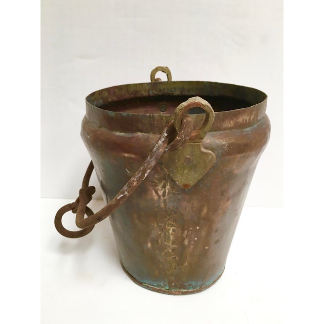 Antique Early 1900s Handcrafted Copper Hanging Pot Chairish
