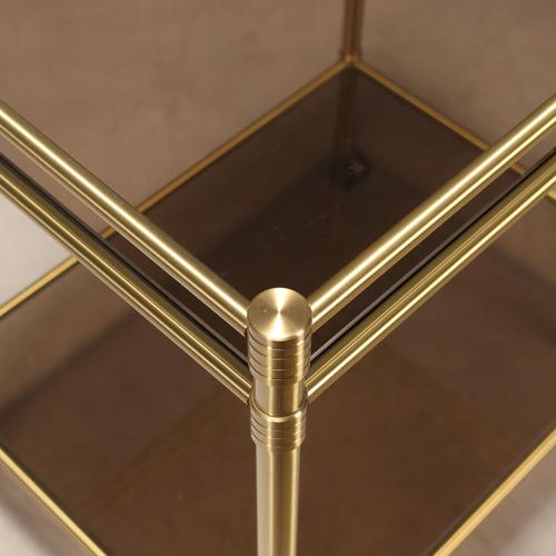 Vintage Brass Trolley, 1980s For Sale - Image 5 of 10