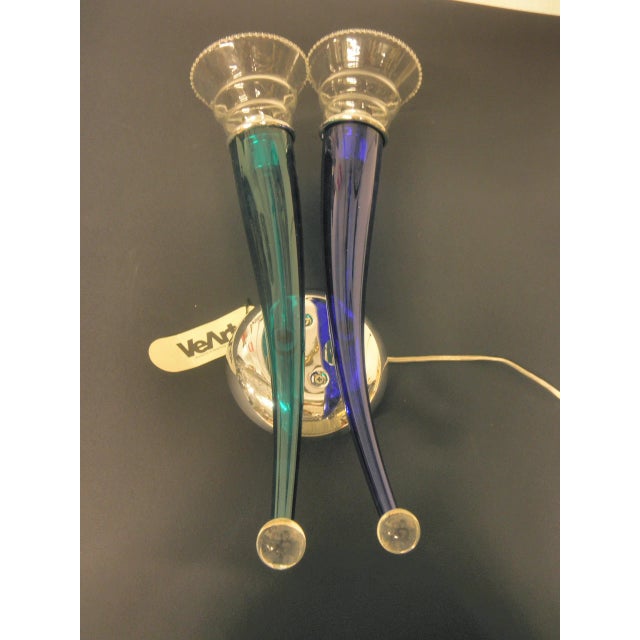 Murano Wall Light from Veart, 1980s For Sale - Image 6 of 6