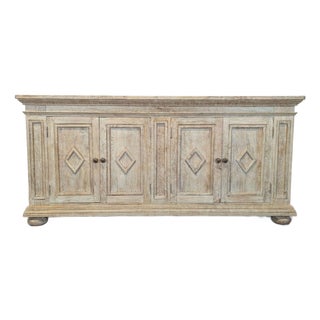 Rustic Four Door Buffet For Sale
