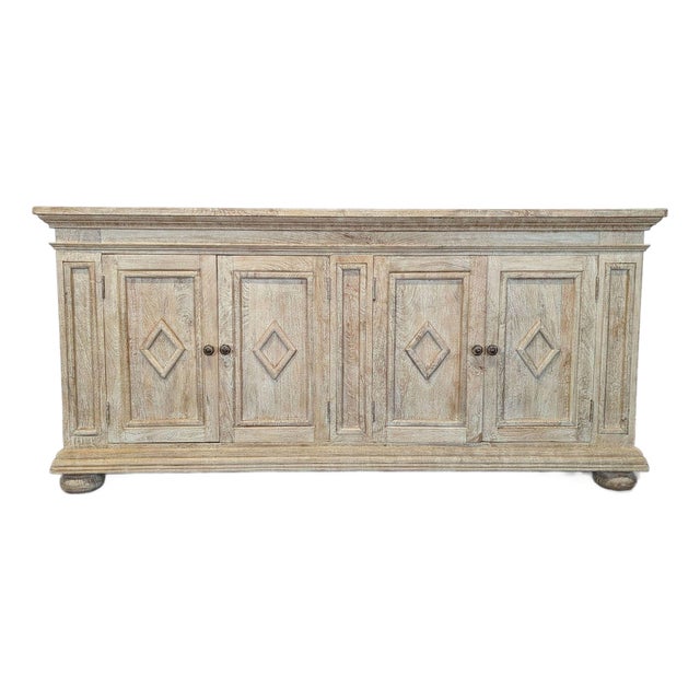 Rustic Four Door Buffet For Sale