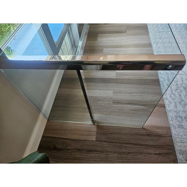 "Dattilo" President Executive Desk by Gallotti and Radice, 1970s, Italian For Sale - Image 11 of 11