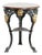 Antique English Bistro Side Table with a Cast Iron Base & Solid Wood Tabletop, Early 20th Century For Sale