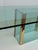 Pace Collection 1970s Leon Rosen for Pace Collection Glass and Brass Dining Table For Sale - Image 4 of 12