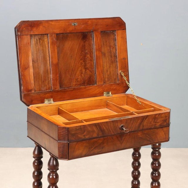 Work Table in Walnut by Luigi Filippo For Sale - Image 3 of 12
