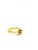 Bochic “Orient” Vintage Yellow Sapphire & Cognac Diamond Ring Set In 18K Gold & Silver For Sale - Image 12 of 13