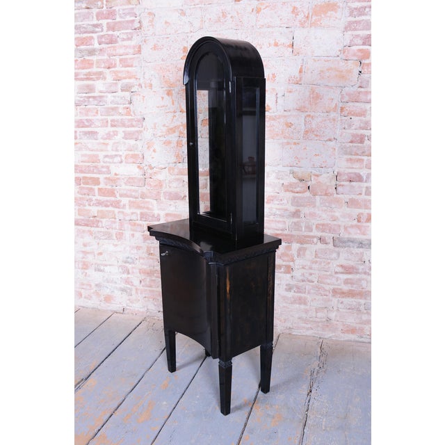 Art Deco Display Cabinet in Maple and Glass, France, 1920s For Sale - Image 4 of 18