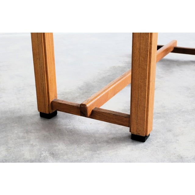 Art Deco Conference Table in Oak, 1930s, in Good conditions. Designed 1920 to 1949