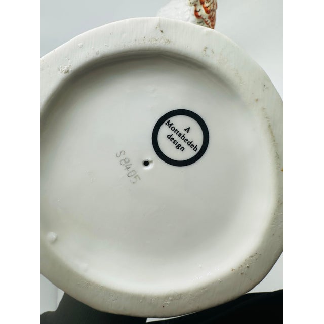 Mottahedeh Mottahedeh Porcelain Birds, a Pair For Sale - Image 4 of 9