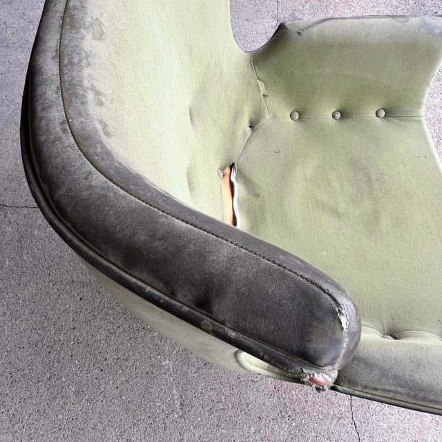 Karpen of California Wing Back Lounge Chair – For Reupholstery For Sale - Image 9 of 11