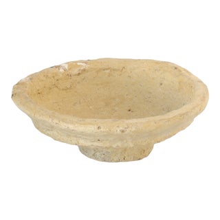 Antique French Papier-Mâché Bowl For Sale