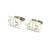 Metal 1990s Pair of Bulgari Bvlgari Estate Mens Cufflinks Sterling Silver For Sale - Image 7 of 7