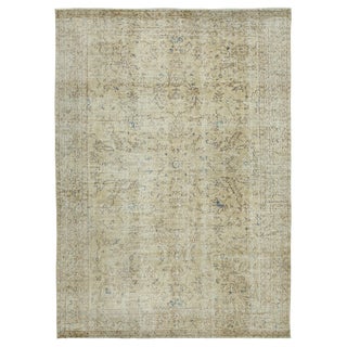 Vintage Turkish Handmade Rug For Sale