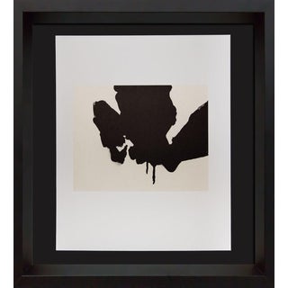 Robert Motherwell Lithograph Original Ltd Ed + Cat. For Sale