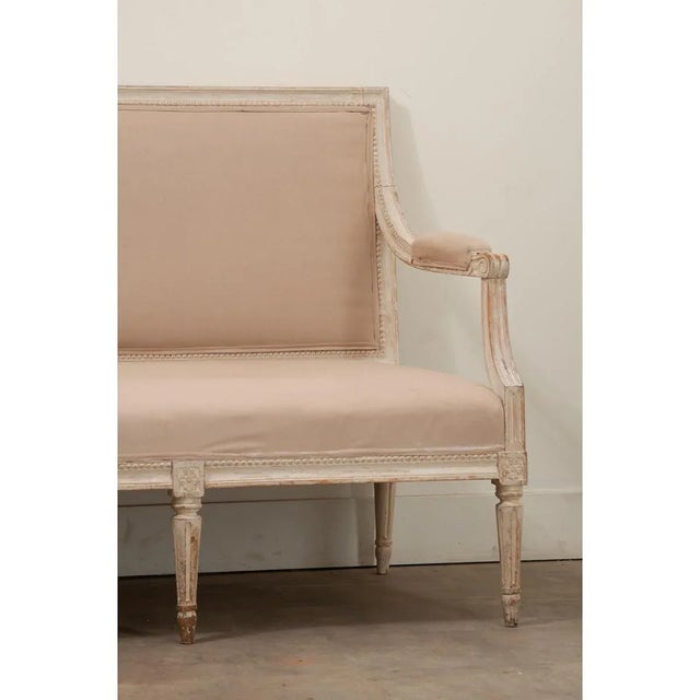 Swedish Early 19th Century Gustavian Banquette For Sale - Image 9 of 12