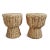 2020s Rattan Braided Rope Stool For Sale - Image 5 of 8