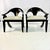 1980s 1980s Vintage Chinoiserie Asian Modern Curled Arms Spoon Side Chairs - A Pair, After Stanley Jay Friedman For Sale - Image 5 of 18