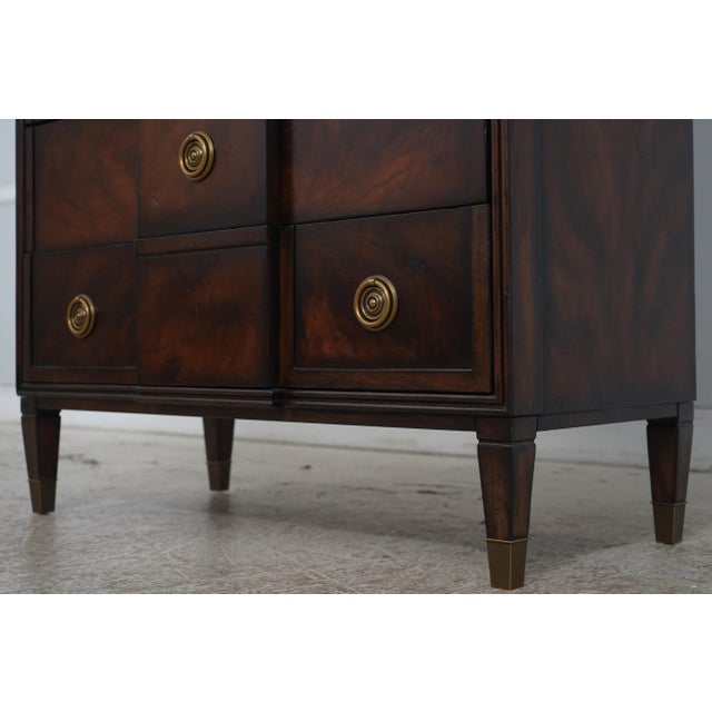 Humphrey Bogart 6 Drawer Mahogany High Chest For Sale In Philadelphia - Image 6 of 13