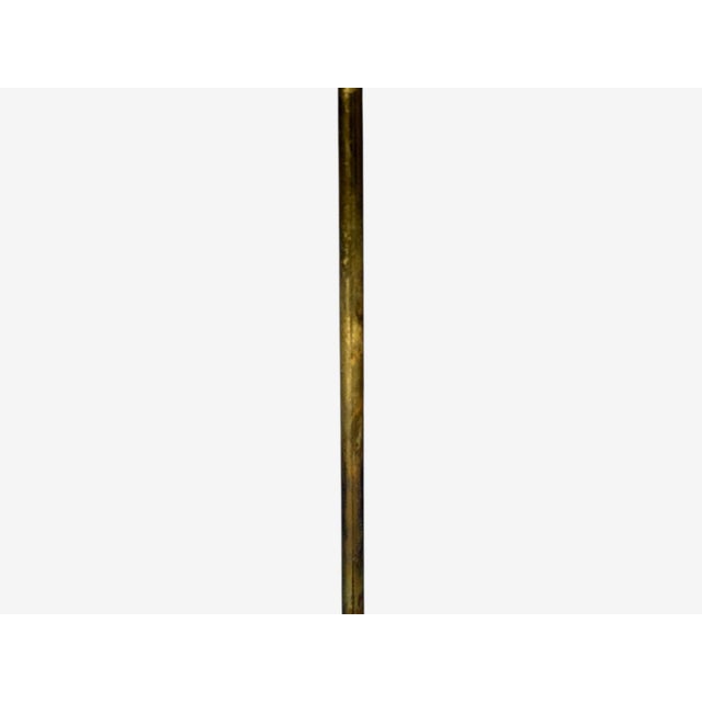 1960s Falkenbergs Belysning, Adjustable Floor Lamp, Brass, Bamboo, Sweden For Sale - Image 10 of 16