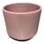 Minimalist Ceramic Cylinder Plant Pink by Gainey Pottery Mid Century Mod For Sale