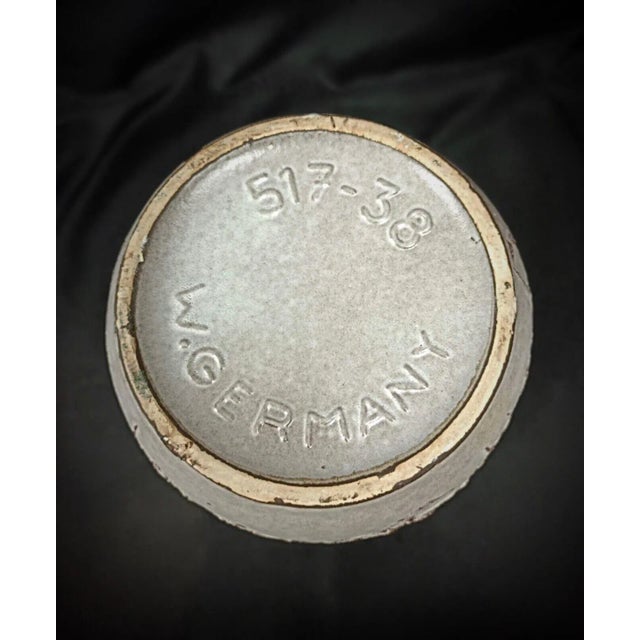 Vintage West Kéramik Grand Vase With Knight Decoration, West Germany For Sale - Image 10 of 10