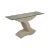 Postmodern Tessellated Marble Glass Top Sofa Table Console For Sale