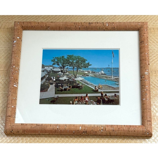 Wood Nantucket's White Elephant Hotel Framed Photo For Sale - Image 7 of 12
