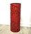 Large Carved Red Cinnabar-Style Lacquer Floor Vase or Umbrella Stand, Beijing Factory For Sale In Raleigh - Image 6 of 17