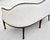 Wood Anitque Mahogany Serpentine Hepplewhite Style Sofa For Sale - Image 7 of 18