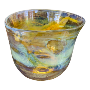 20th Century Studio Art Glass Vase